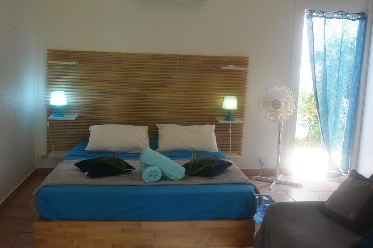 Bungalow La Papaye Bleue Residence Acces Piscine & Plage Сен-Франсуа Экстерьер фото