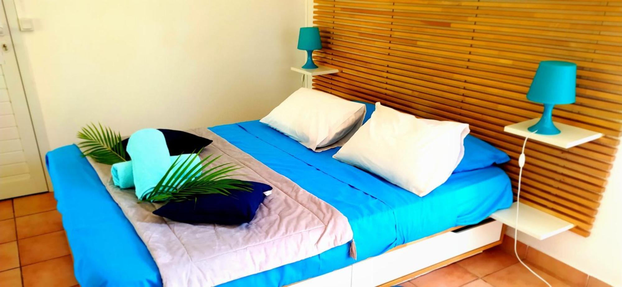 Bungalow La Papaye Bleue Residence Acces Piscine & Plage Сен-Франсуа Экстерьер фото
