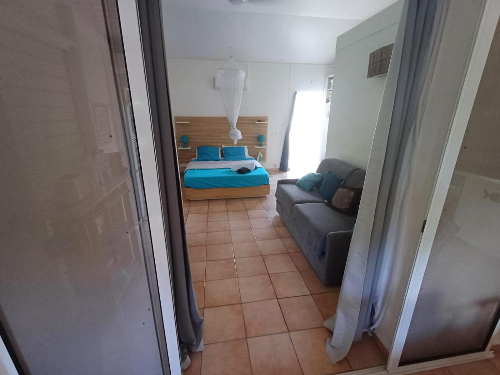 Bungalow La Papaye Bleue Residence Acces Piscine & Plage Сен-Франсуа Экстерьер фото